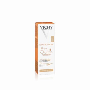 Színezett napvédő krém barna foltok ellen SPF 50+ - termék kép